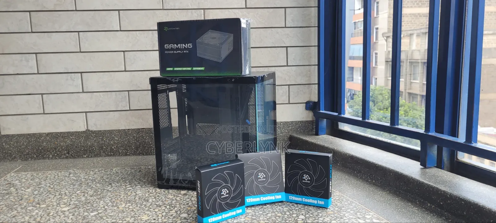 Pc Case and Gaming Power Supply Combo