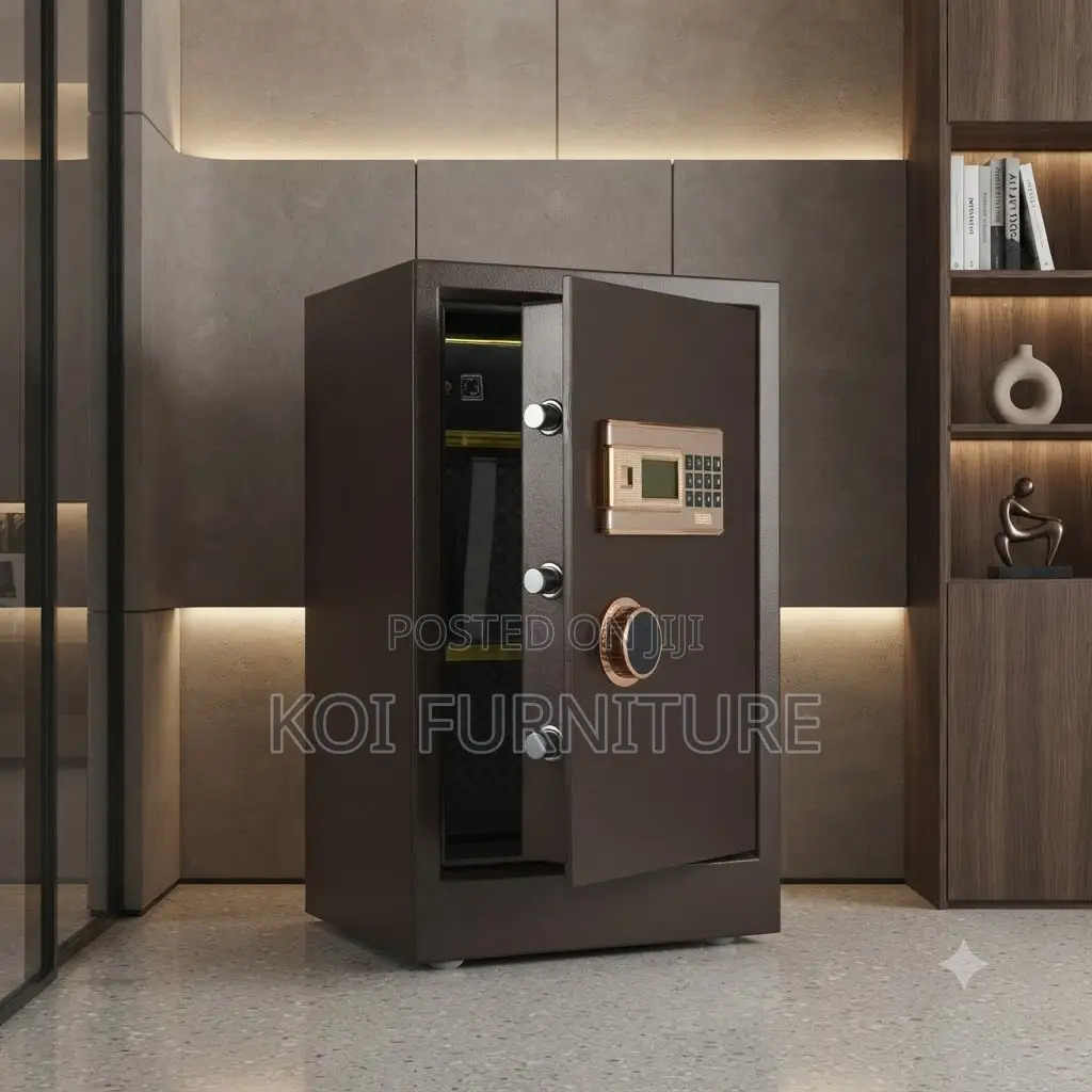 Office Safe; 60kgs Fireproof Digital Cash Box And Files Safe