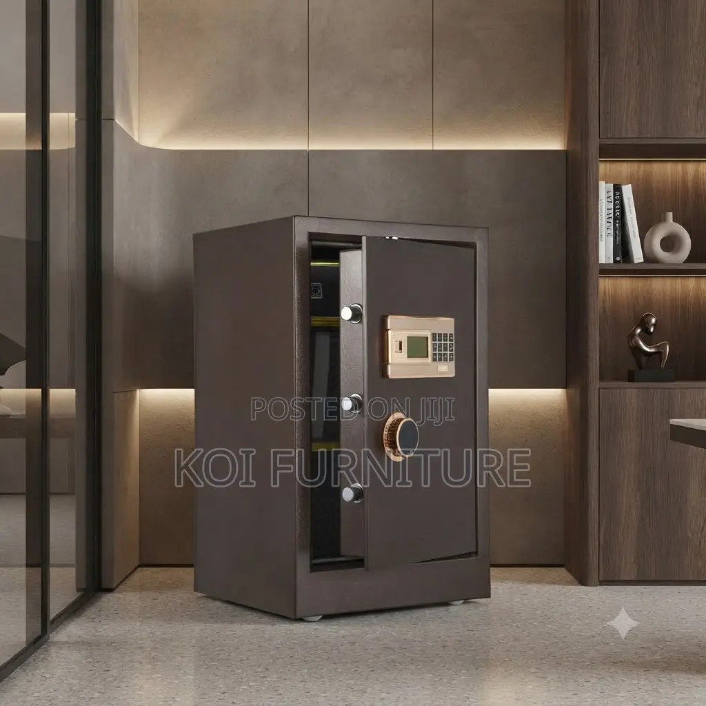 Office Safe; 60kgs Fireproof Digital Cash Box And Files Safe
