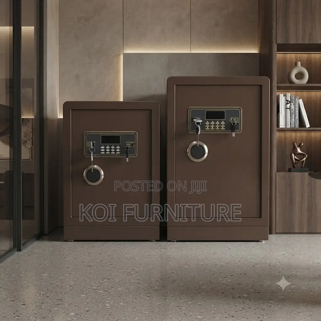 Office Safe; 60kgs Fireproof Digital Cash Box And Files Safe