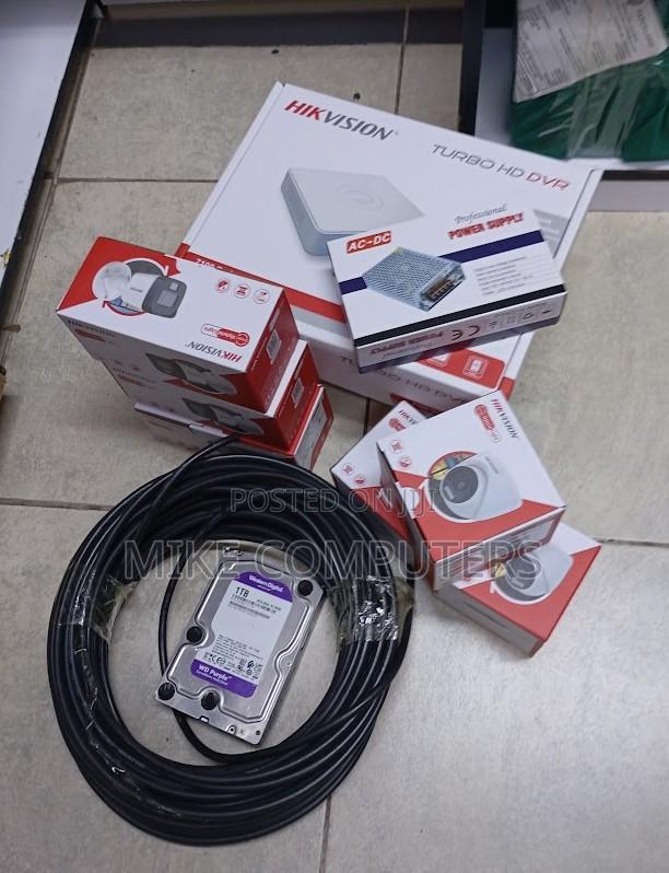 Hikvision Ai Smart Hybrid Channel CCTV Kit 6 CCTV