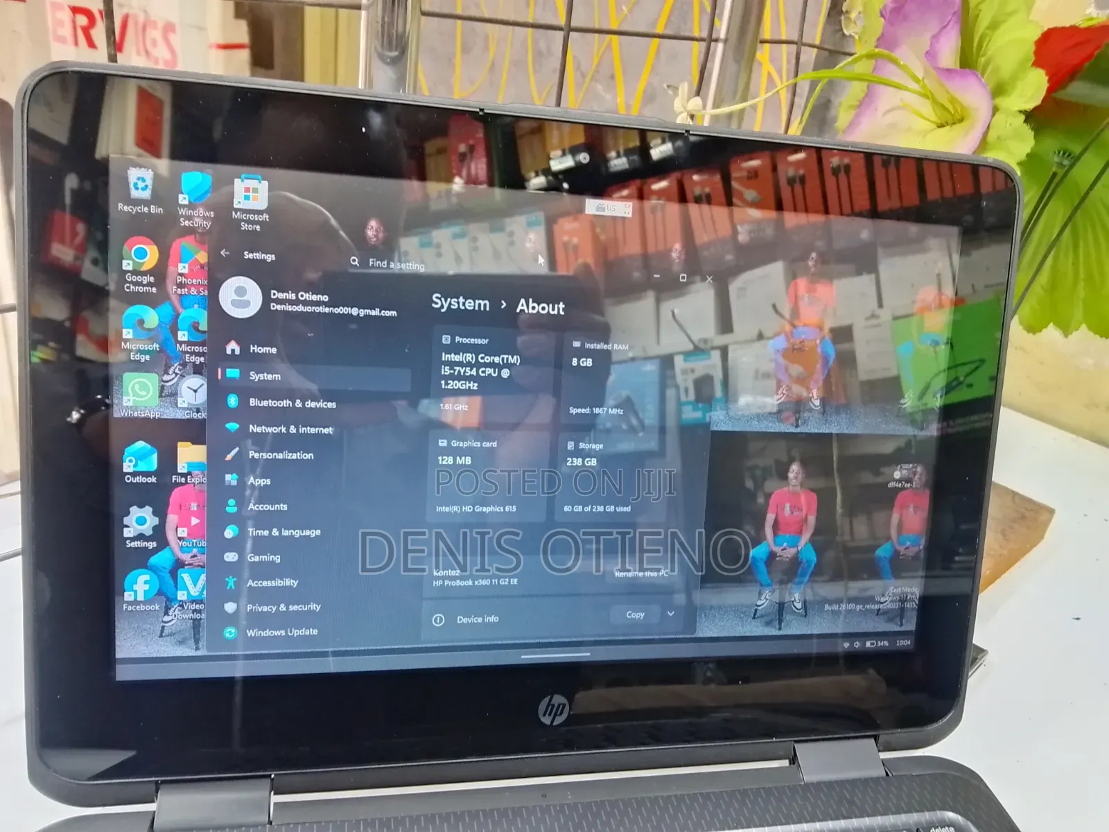 New Laptop HP ProBook X360 11 G2 EE 8GB Intel Core i5 SSD 256GB