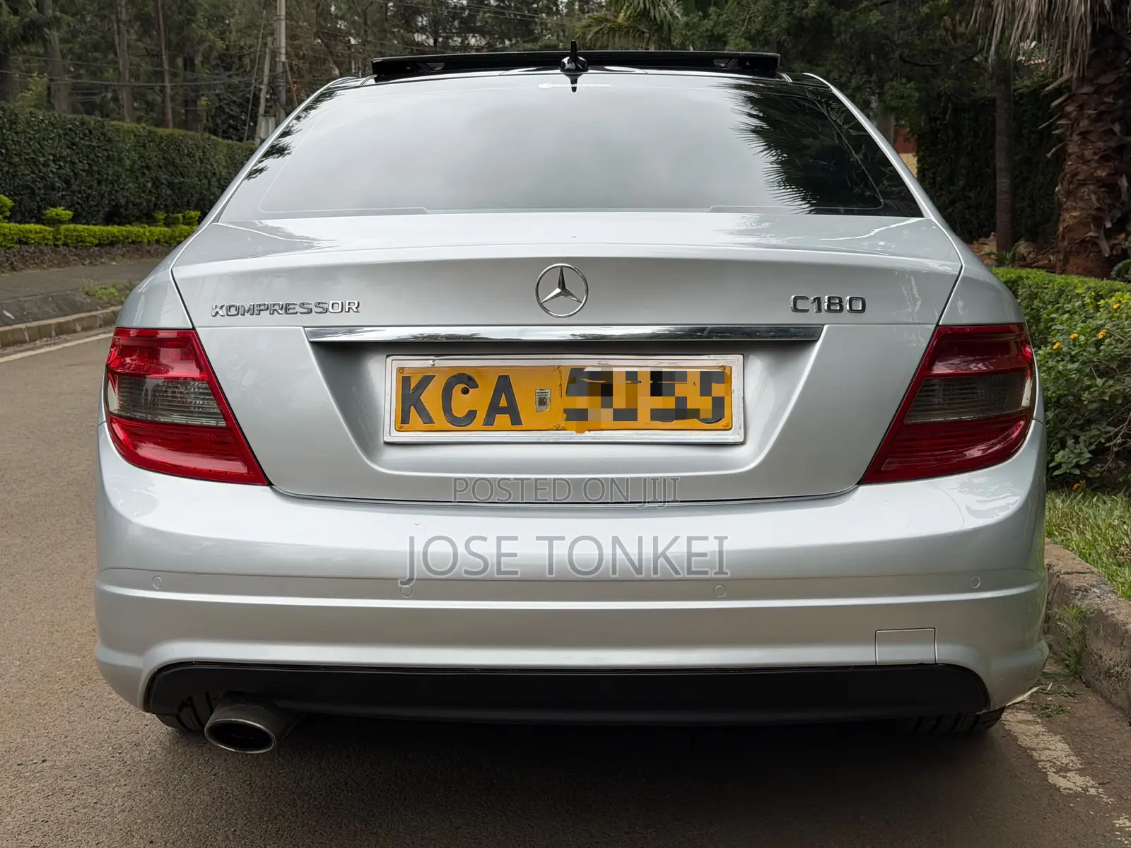 Mercedes-Benz C180 2007 Silver