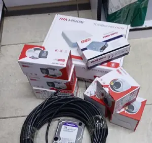 Hikvision 8 Camera Smart Hybrid CCTV Surveillance System