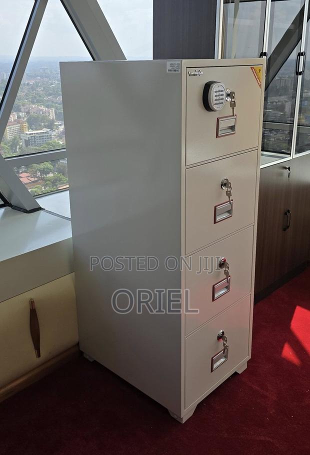 Office Safe : 266kgs 4-Drawers Fireproof Cabinet Safe - thumbnail 4