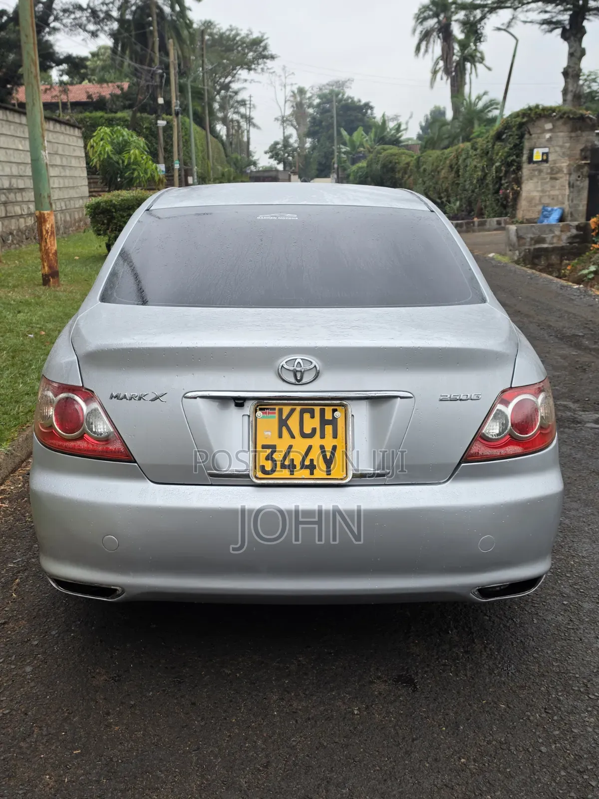 Toyota Mark X 2009 Silver