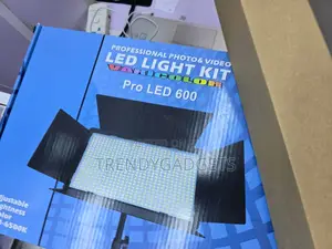U600 Led Video Light Kit for Youtube Vlogging and Streaming
