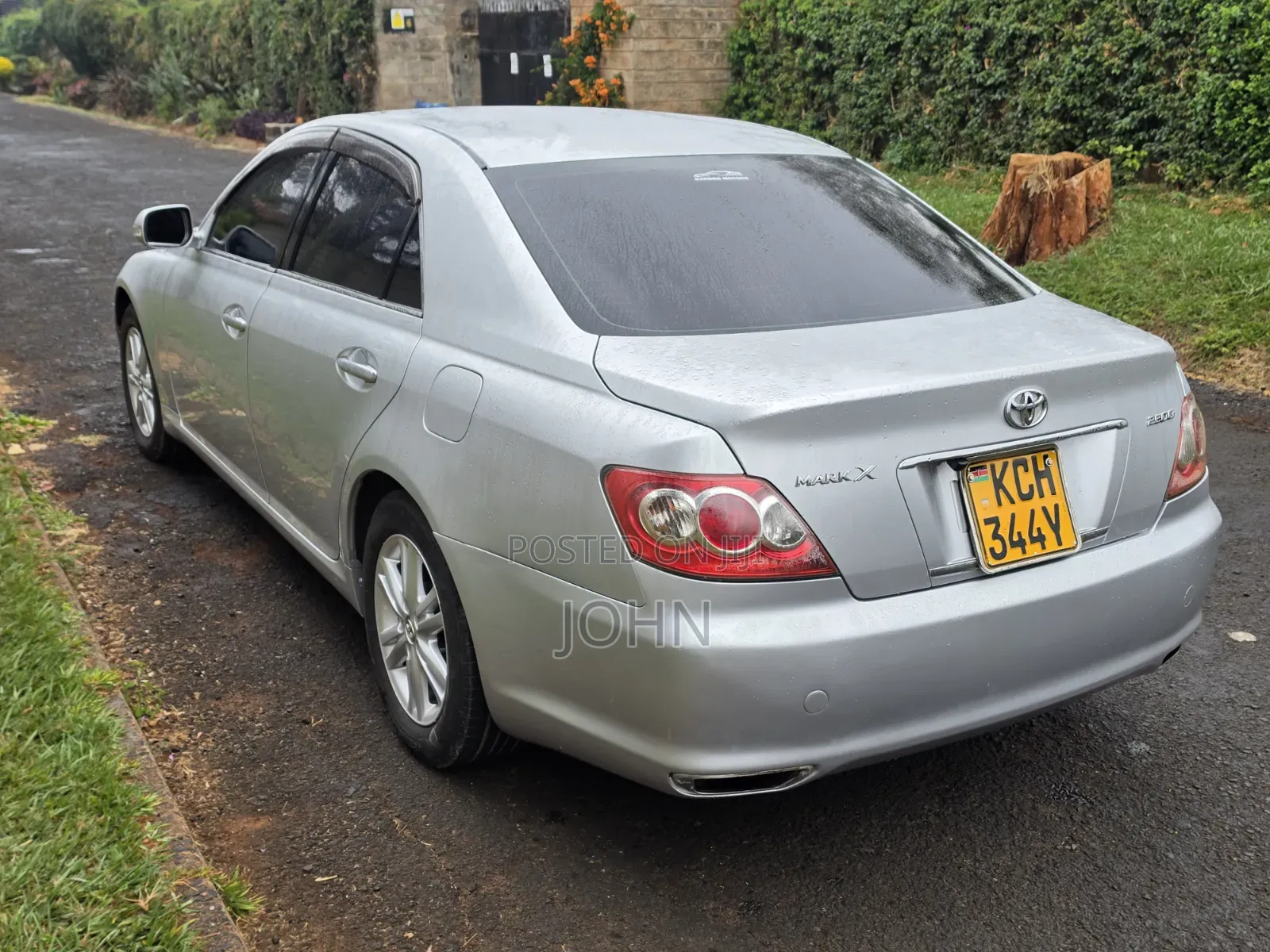 Toyota Mark X 2009 Silver