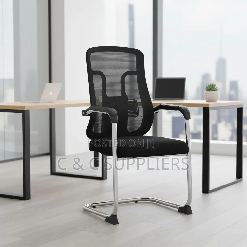 Office Mesh Boardroom Chair With Armrest