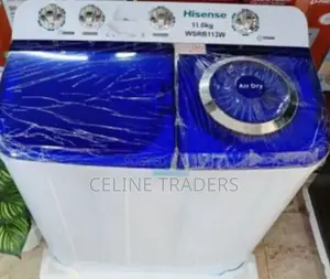 Hisense 10kg Twin Tub Semi Automatic Washing Machine