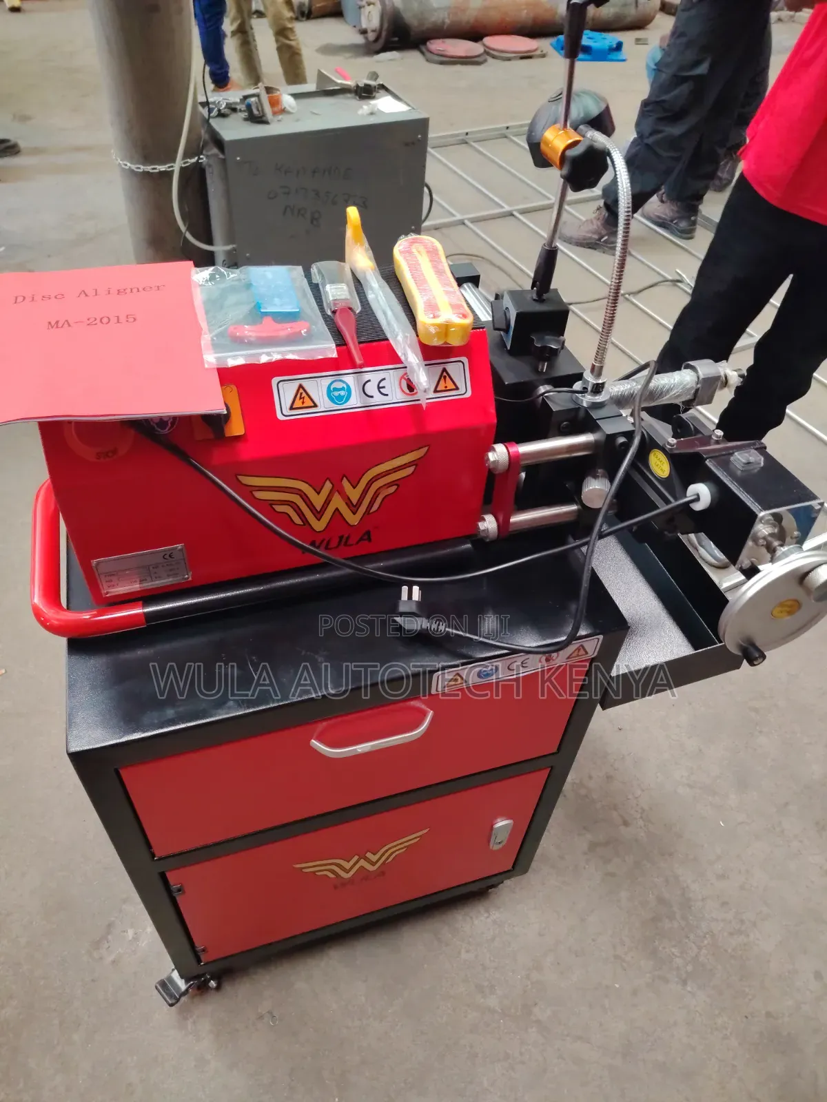 Heavy Duty Disc and Drum Skimming Machine Sunshine Italy