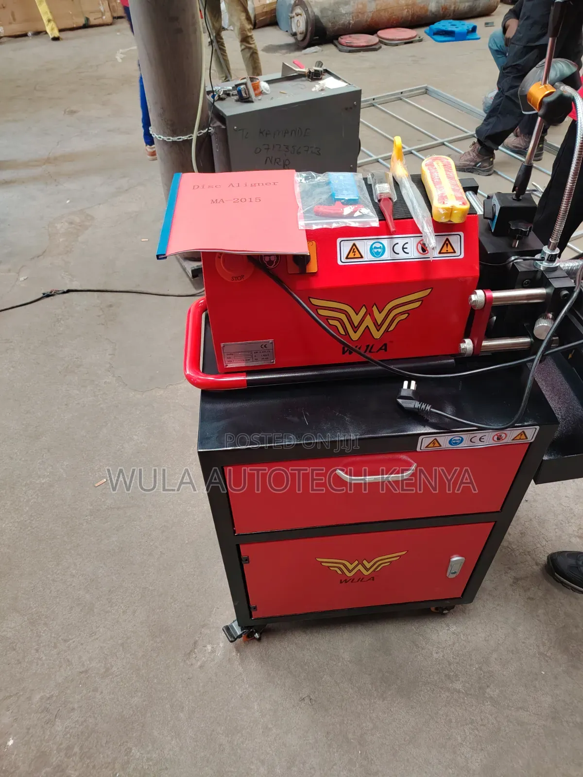 Heavy Duty Disc and Drum Skimming Machine Sunshine Italy