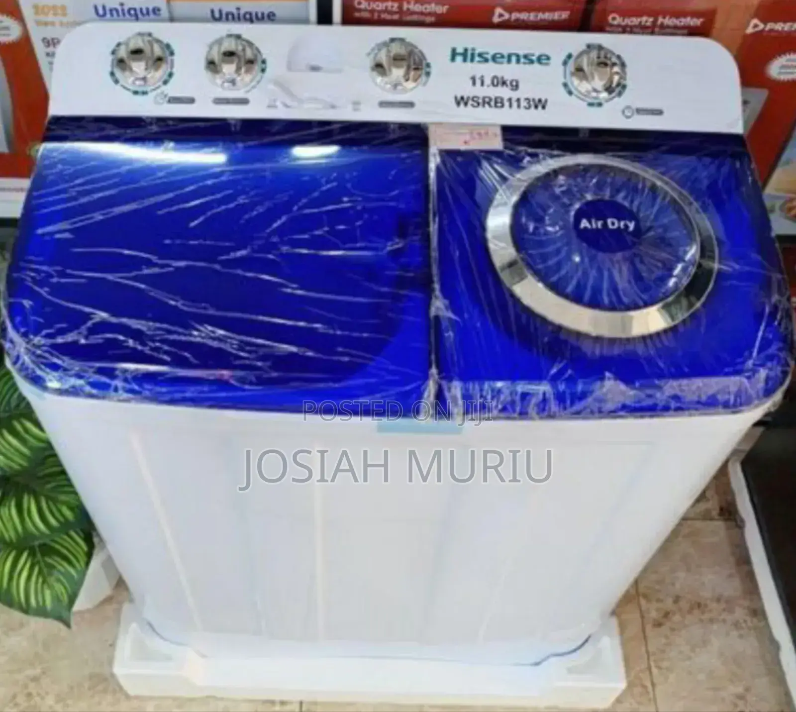 Hisense 14kg Twin Tub Semi Automatic Washing Machine