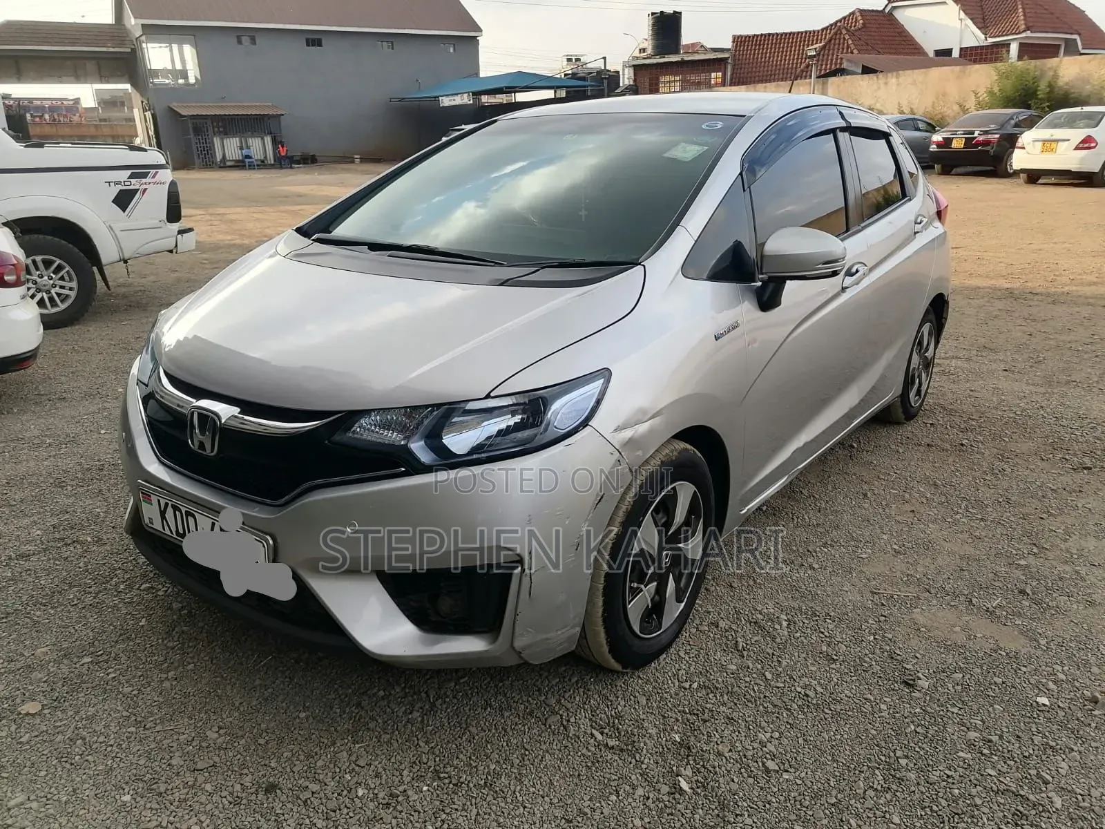 Honda Fit 2017 Silver