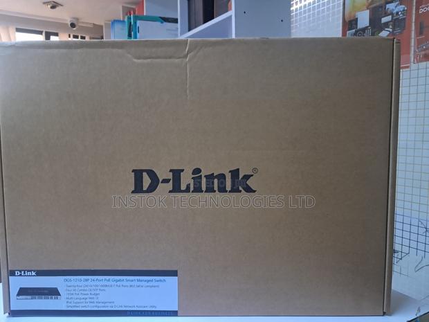 D-Link DGS-1210-24p 24-Port Gigabit Poe Smart Managed Switch