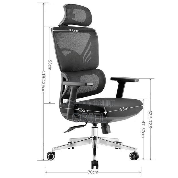 Office Chair : Orthopedic High-Back Mesh Chair - thumbnail 6