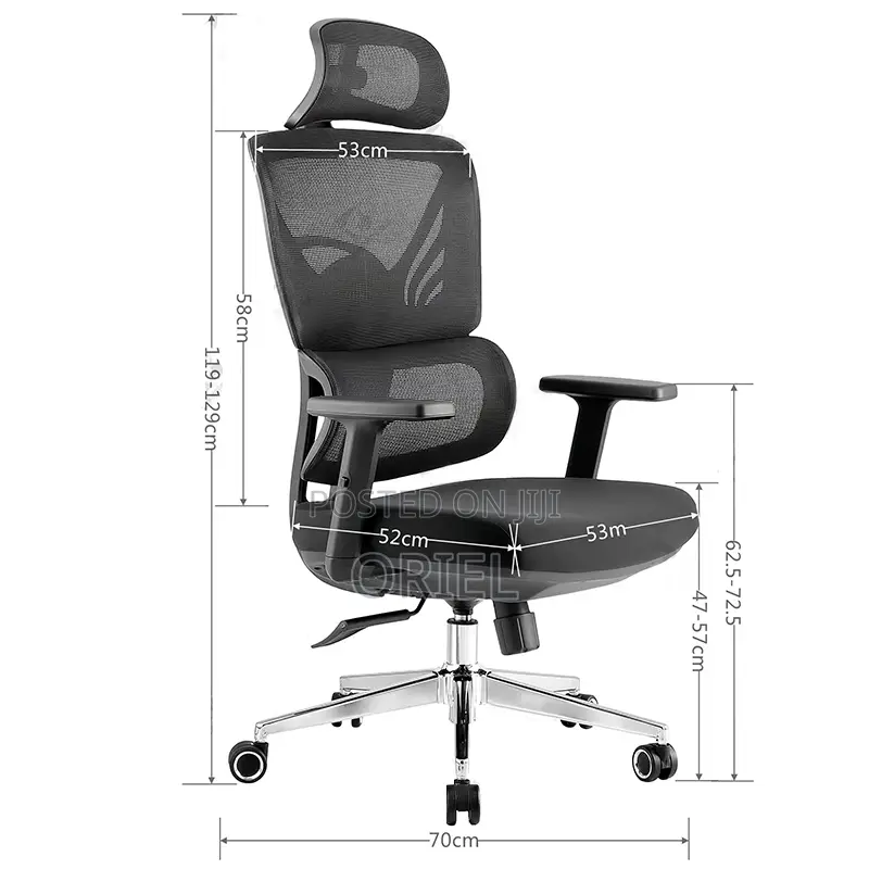 Office Chair : Orthopedic High-Back Mesh Chair