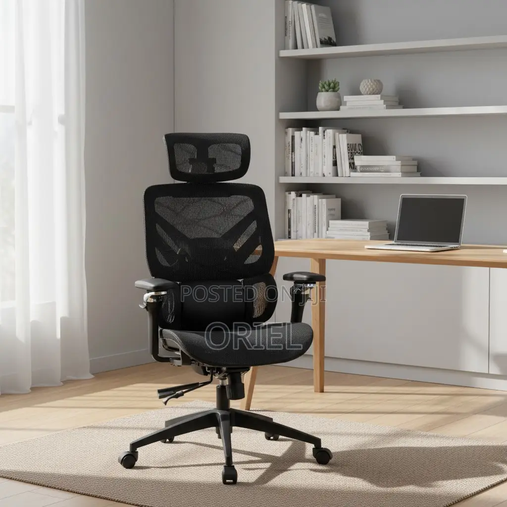 Office Chair : Orthopedic High-Back Mesh Chair