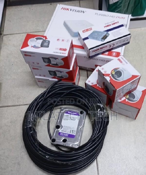 Hikvision 8 Camera CCTV Installation Kit – Smart Hybrid Technology