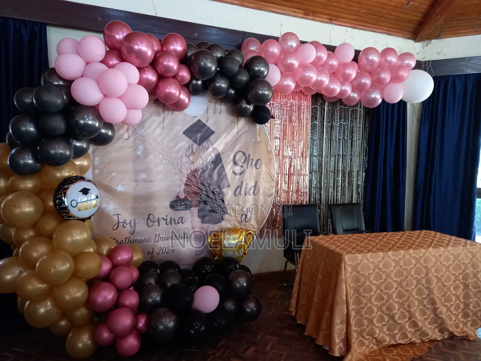 Grad Balloon Back Drops