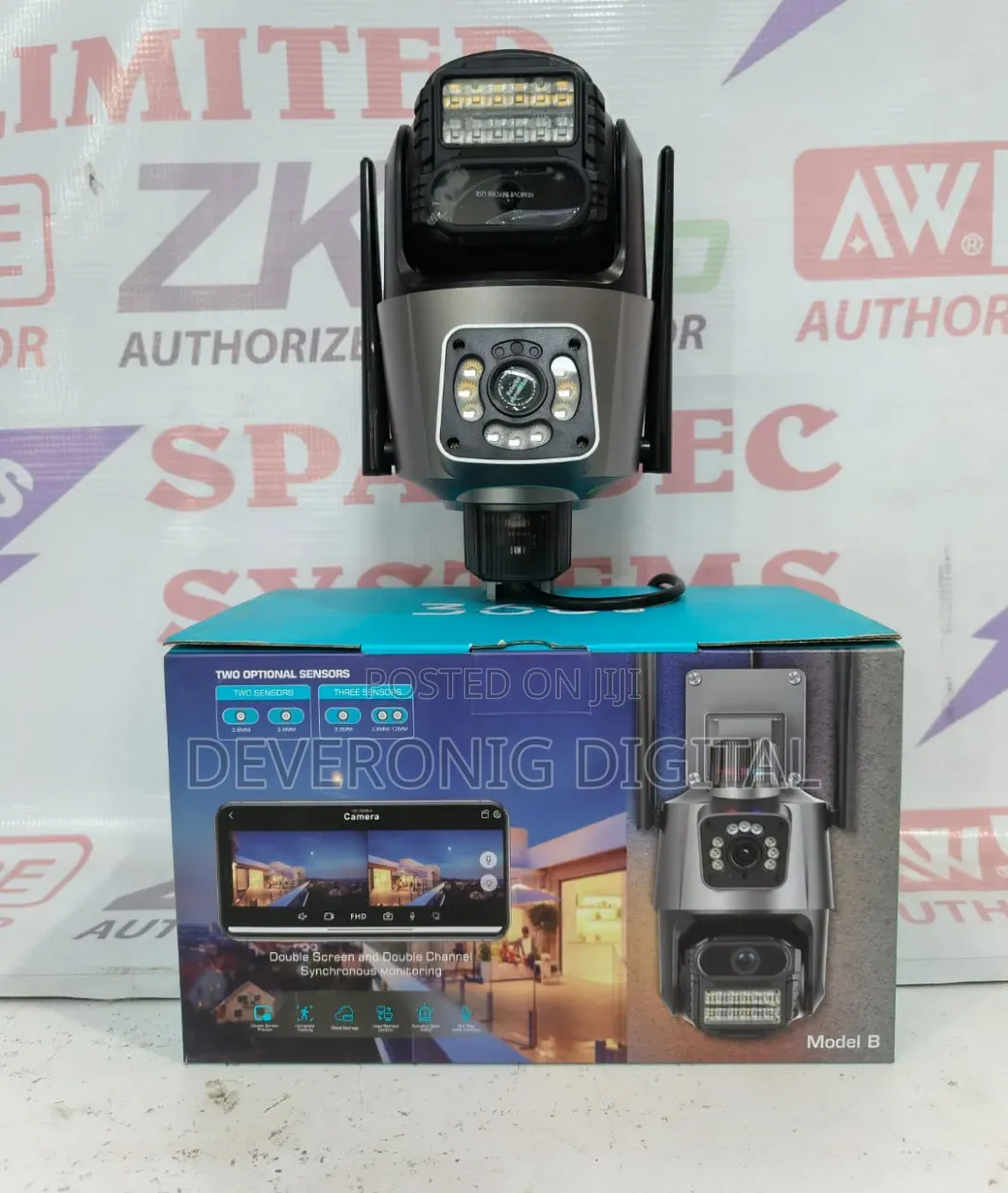 Duo Lens Ac Powered Camera 
Wifi