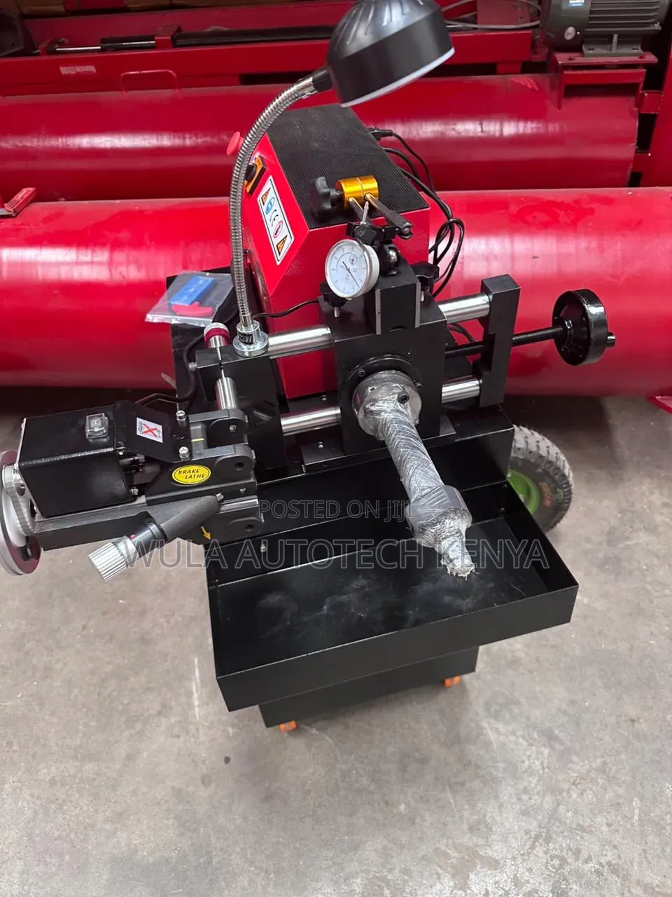 Precision, Smooth Accurate Brake Disc Drum Resurfacing Machine Wula