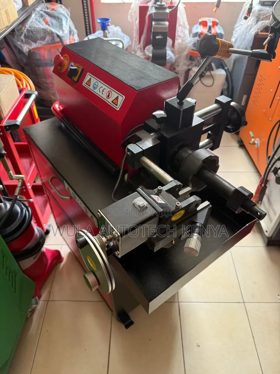 Precision, Smooth Accurate Brake Disc Drum Resurfacing Machine Wula