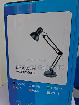 Swing Arm Desk Light E27 Lamp for Home Office Workshop