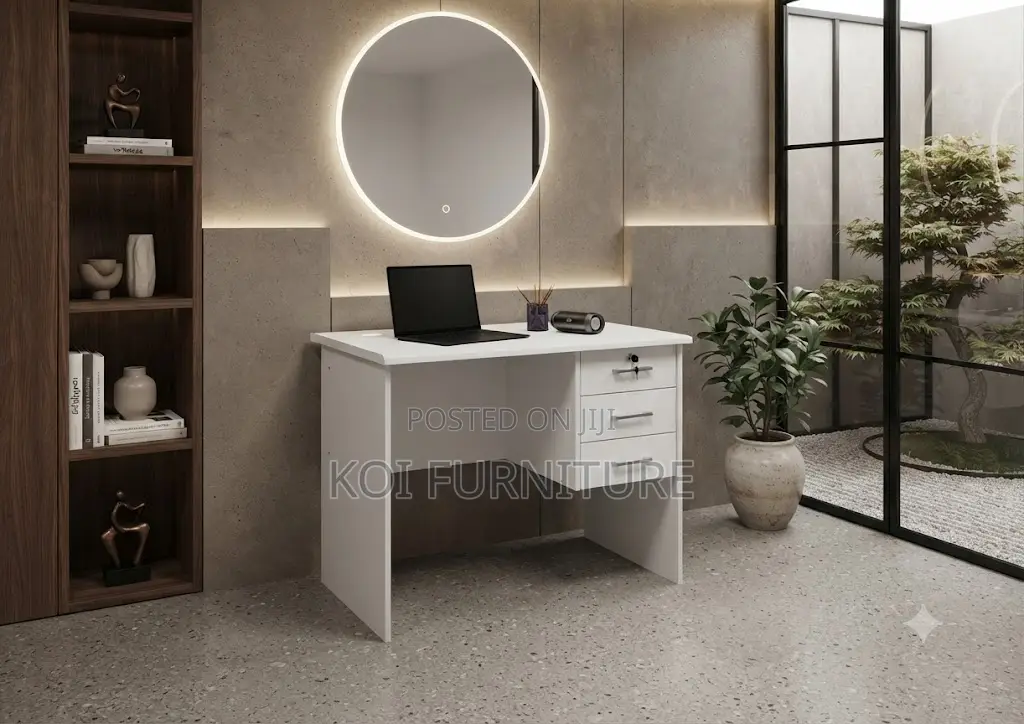 Office Desk; 0.9m Wooden Clerical Study Paper Work Desks