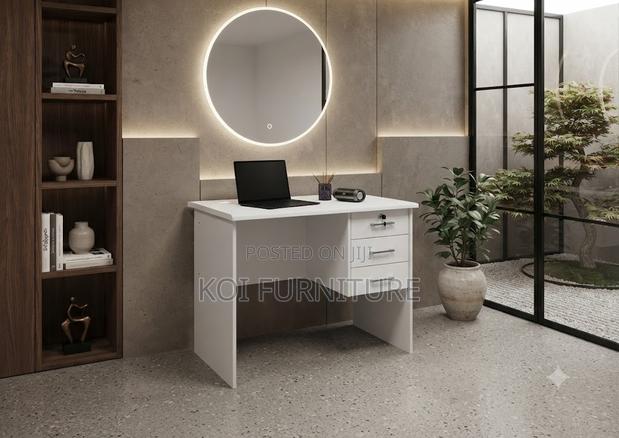 Office Desk; 0.9m Wooden Clerical Study Paper Work Desks - thumbnail 4