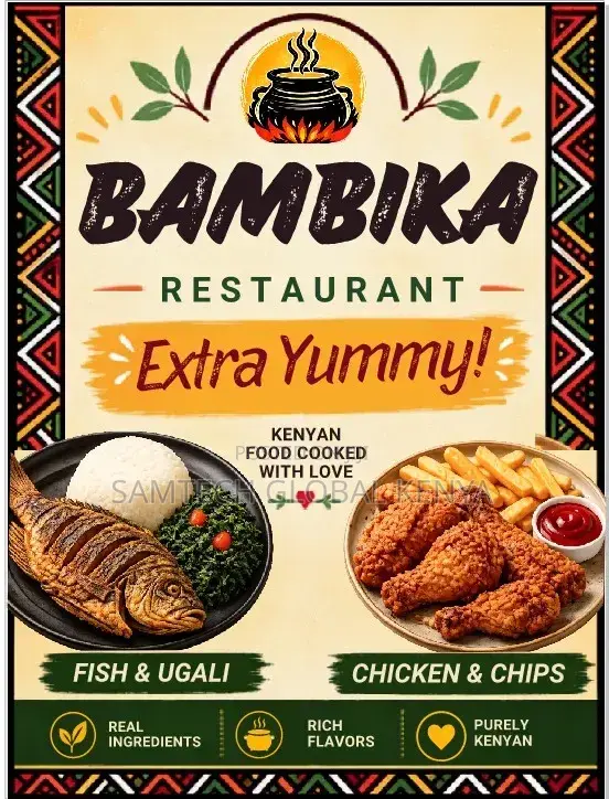 Restaurant Banners Stickers Available