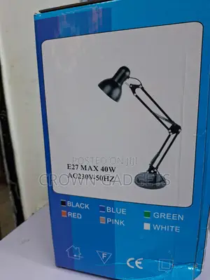 Adjustable Office Desk Lamp With Flexible Arm and Base