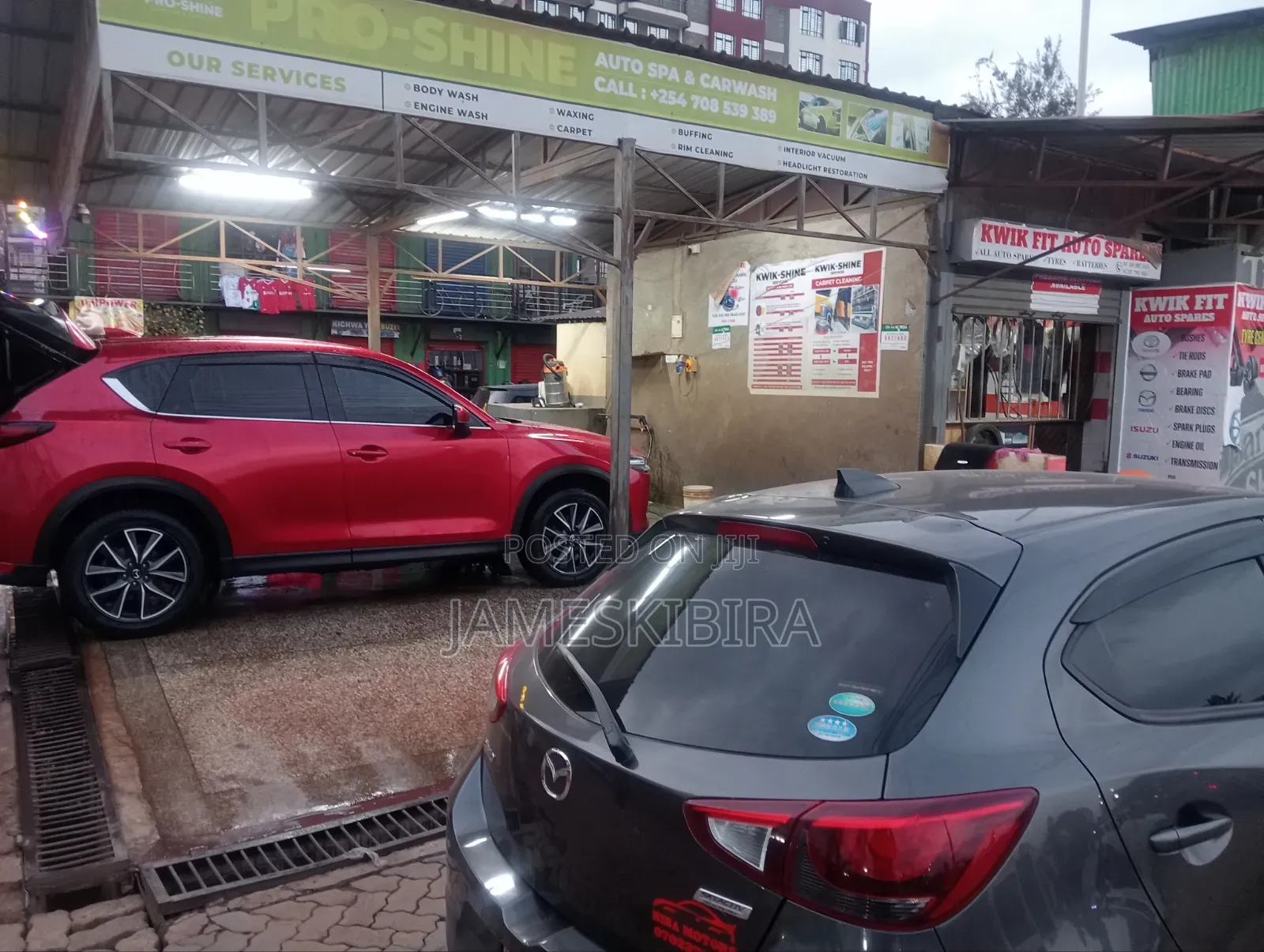 Carwash and Auto Spares Shop Business for Sale