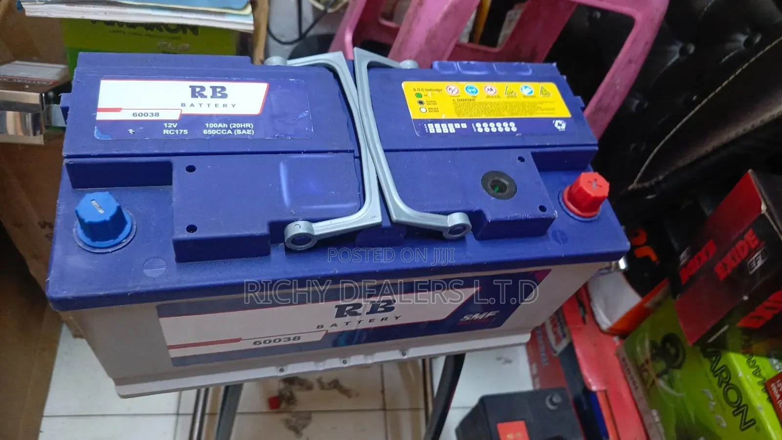 Rb Din100 Mf Car Battery