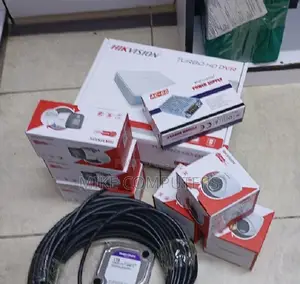 Hikvision 4ch DVR CCTV Kit With Hd Cameras