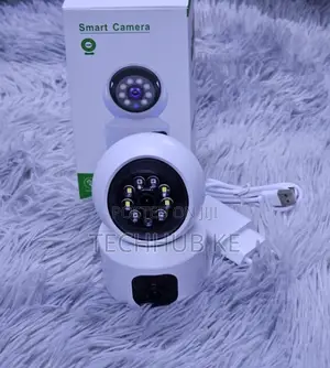 360° Smart Home Security Camera Dual Lens Wireless Ip Camera