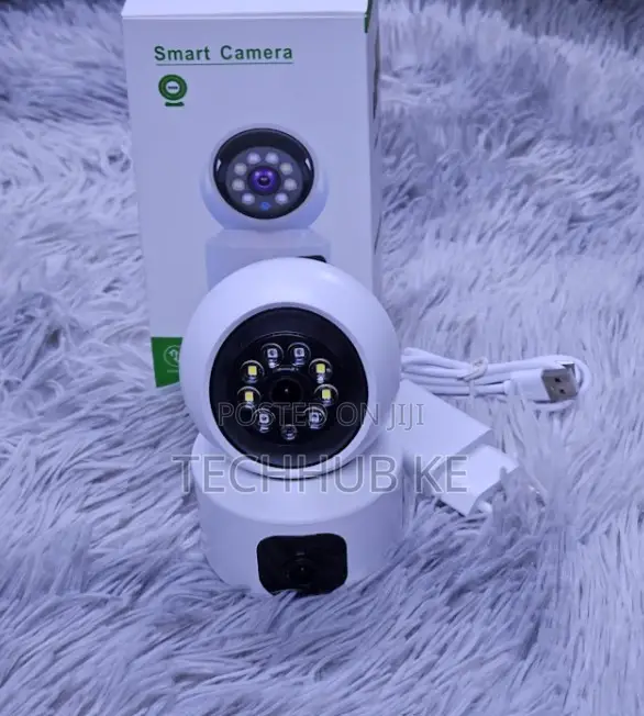 360° Smart Home Security Camera Dual Lens Wireless Ip Camera