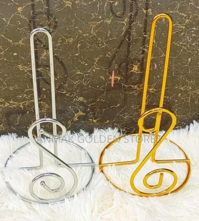 Kitchen Roll Holder Silver at 250 Gold at 300