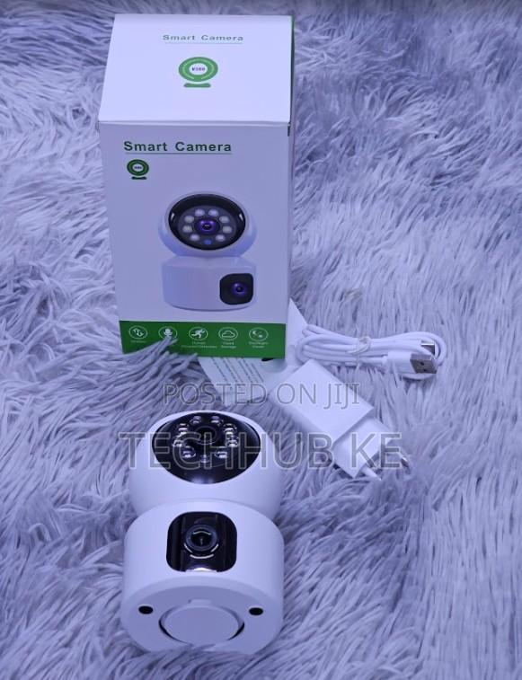 Dual Lens PTZ Wifi Camera With Motion Detection Two-Way Talk