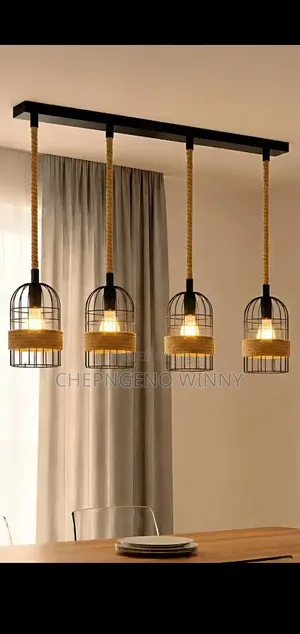 Elegant Straight Line Chandelier