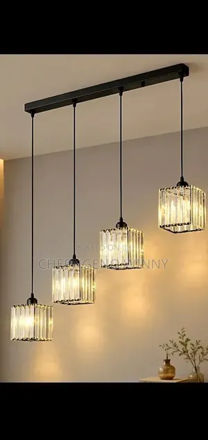 Elegant Straight Line Chandelier
