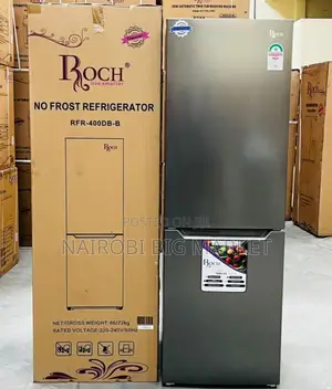 Roch No Frost Double Door Fridge With Bottom Load Freezer- 330 LTRS