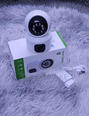 Sim Card 4g Camera Indoor Dual Lens