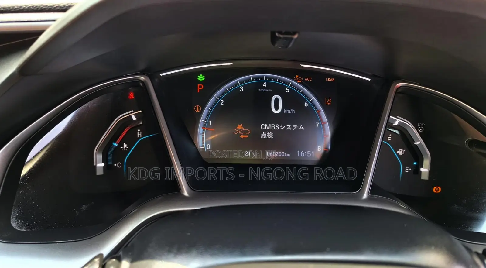 Honda Civic 2019 Red