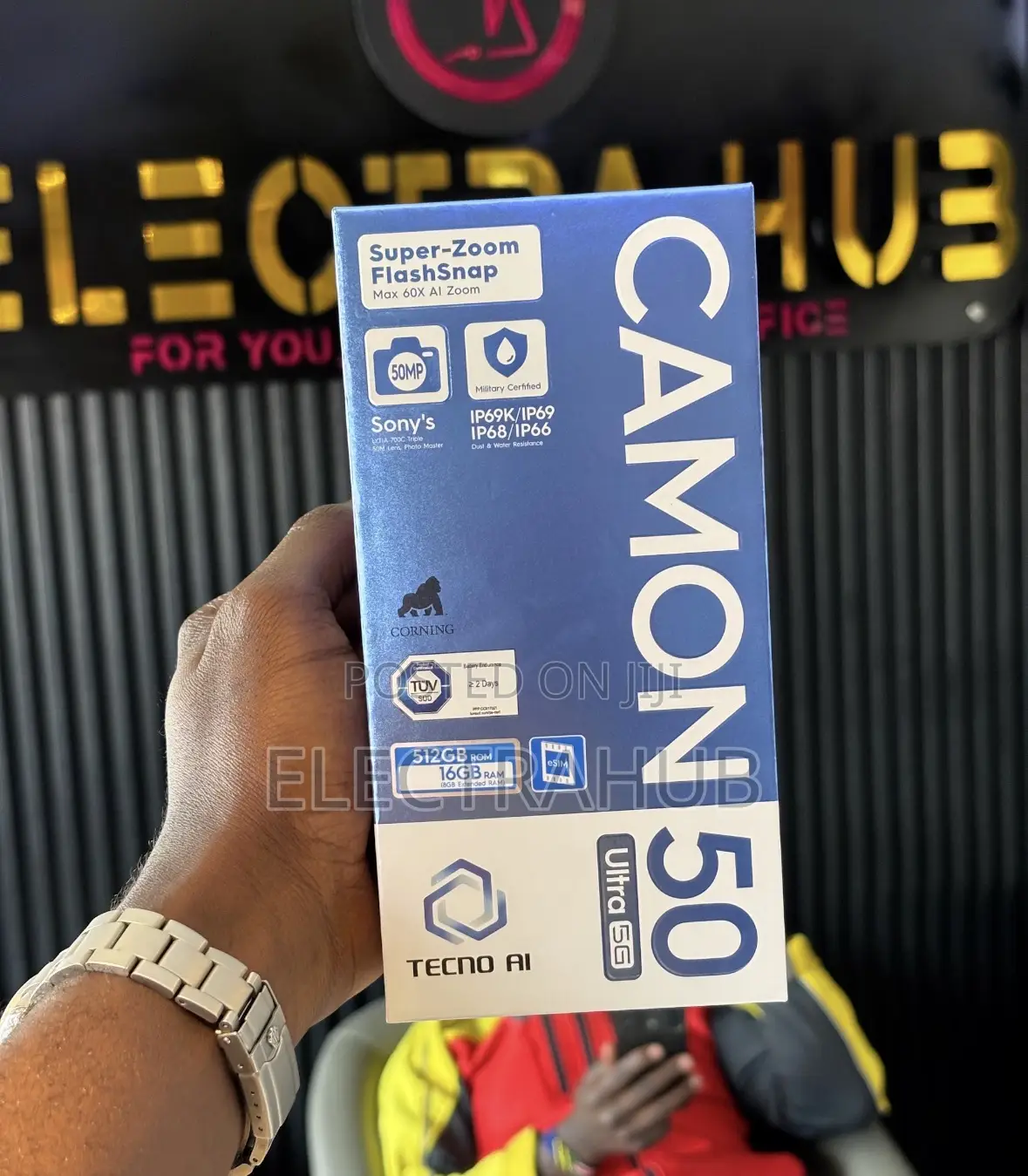New Tecno Camon 50 Ultra 512 GB Black