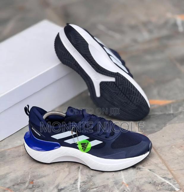 Navy Blue Quality Adidas Runners(Super-Magma) - main view