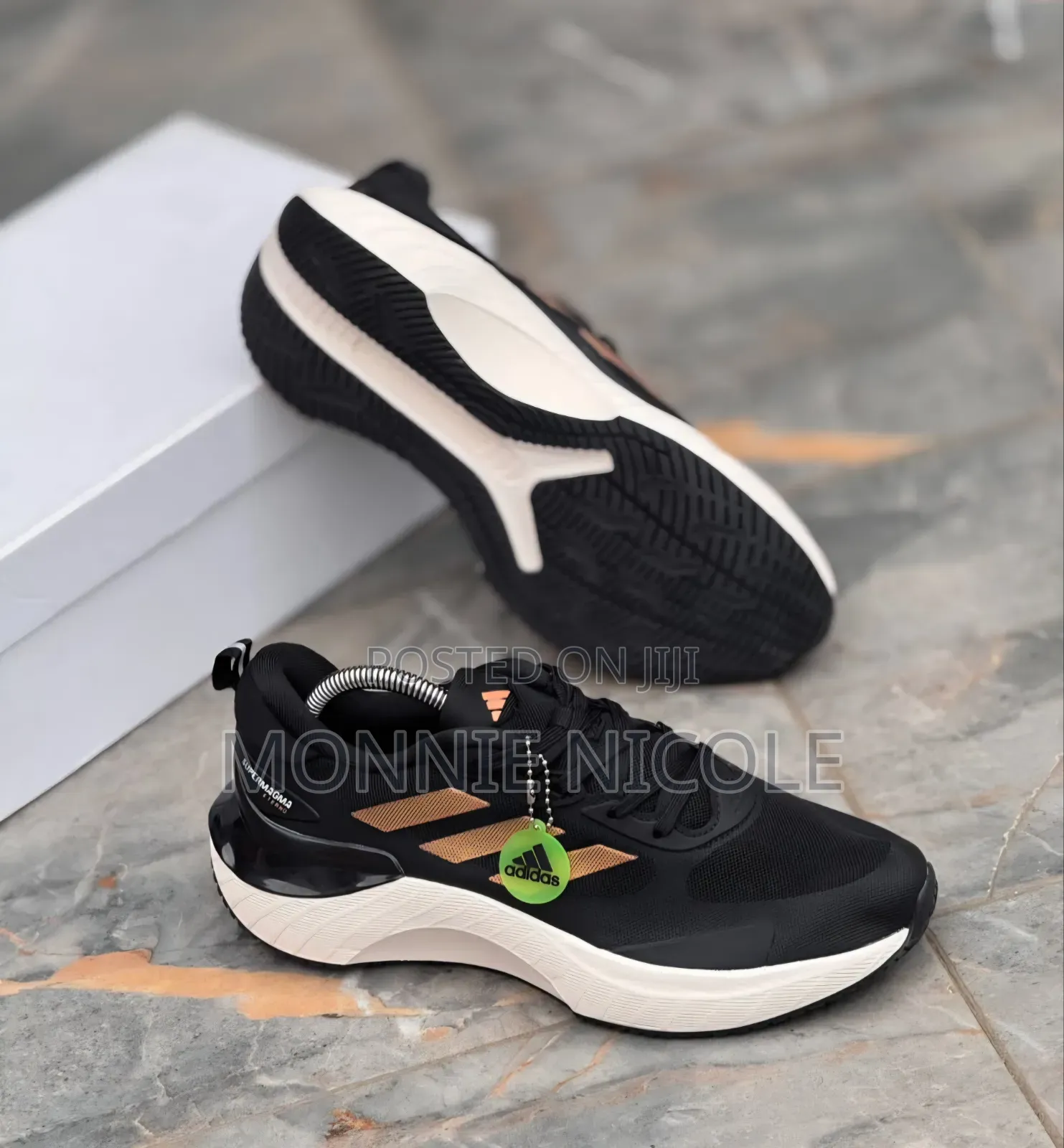 Navy Blue Quality Adidas Runners(Super-Magma)