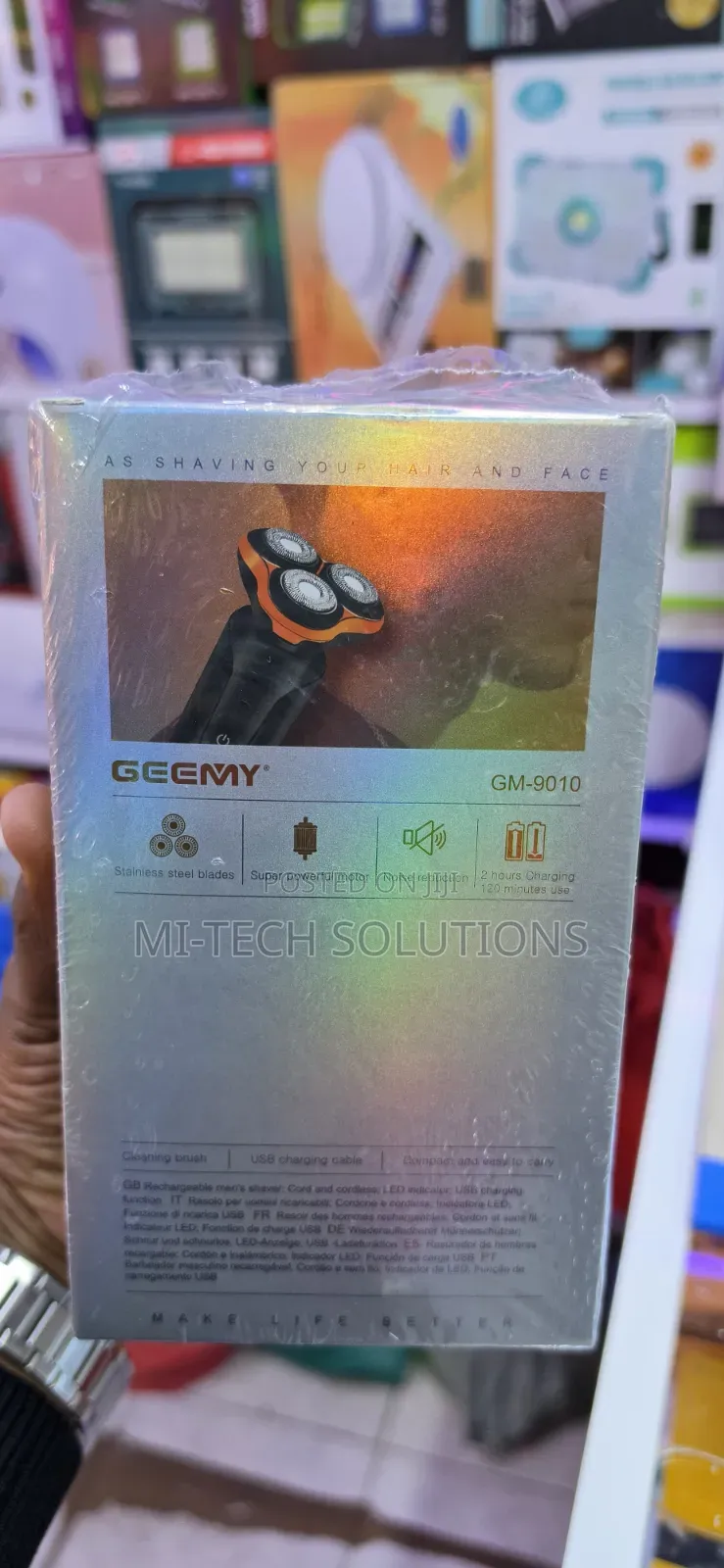 Rechargeable Geemy Smoother