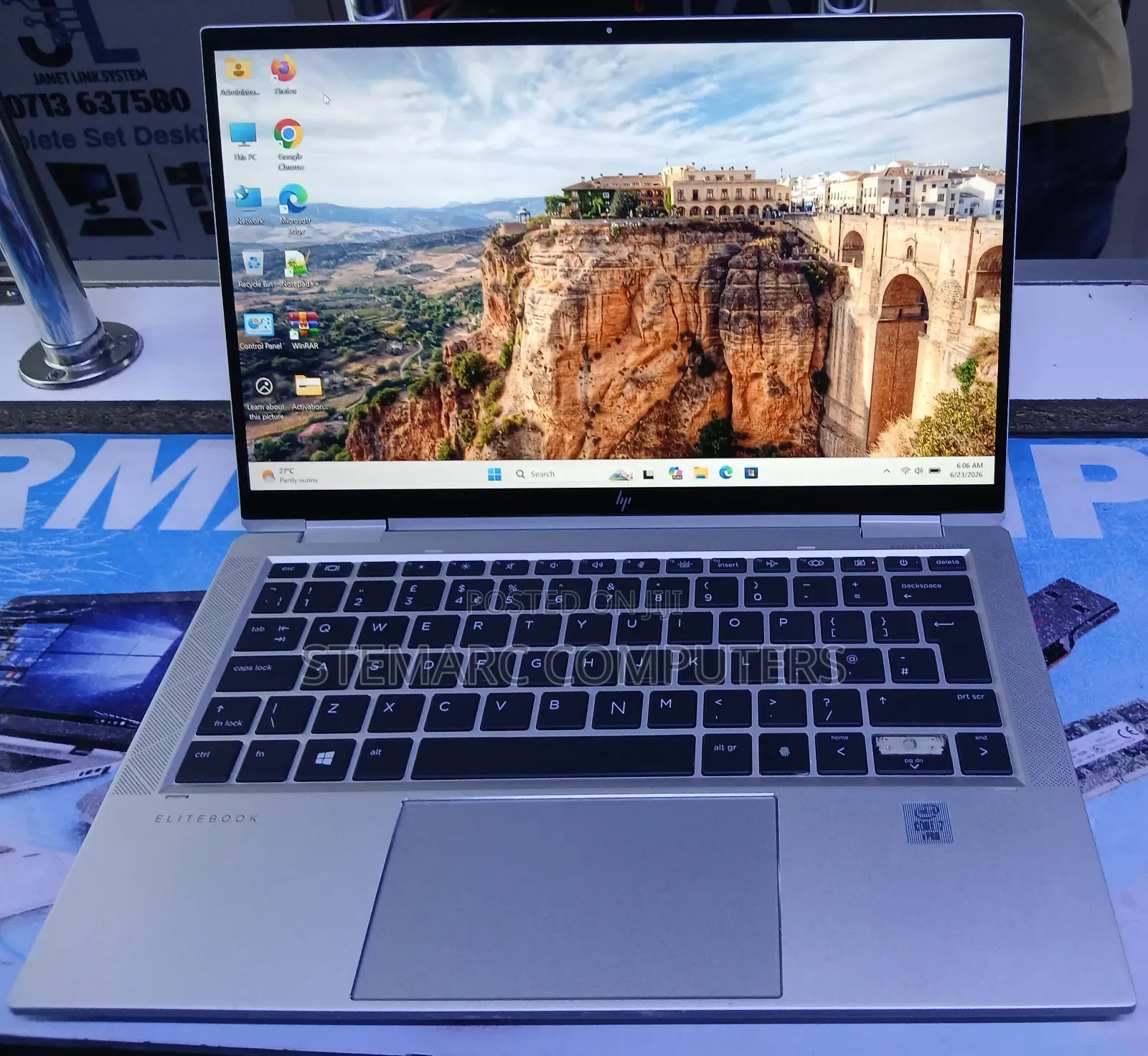 Laptop HP EliteBook x360 1030 G7 16GB Intel Core i7 SSD 512GB