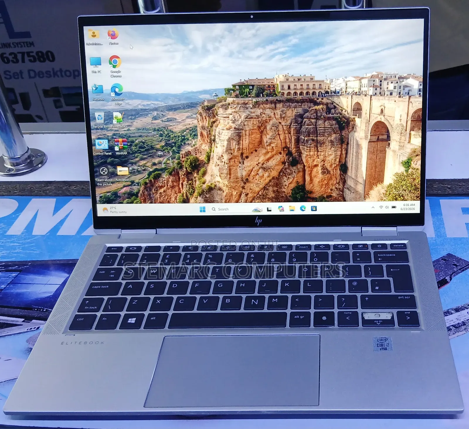 Laptop HP EliteBook x360 1030 G7 16GB Intel Core i7 SSD 512GB